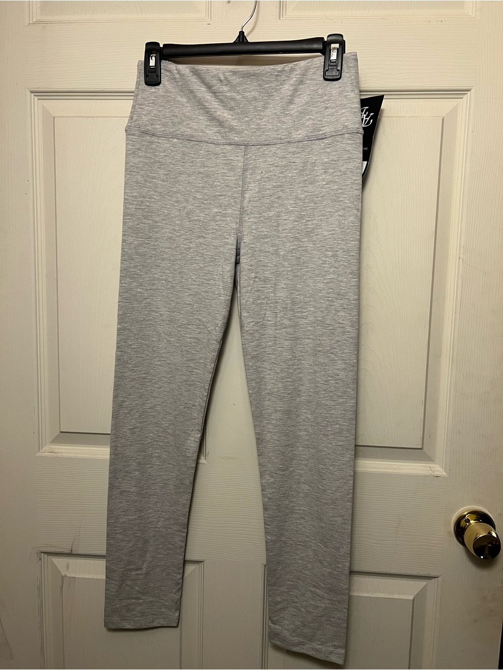 Light Gray High-Waist Leggings